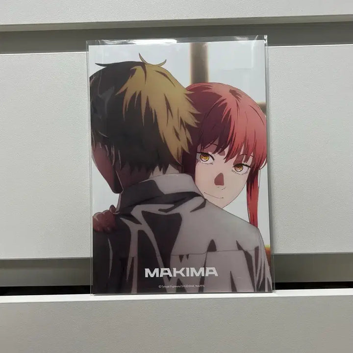 [SOLD OUT] 체인소맨 (마키마,덴지) 일러스트 포스터 팝업 굿즈