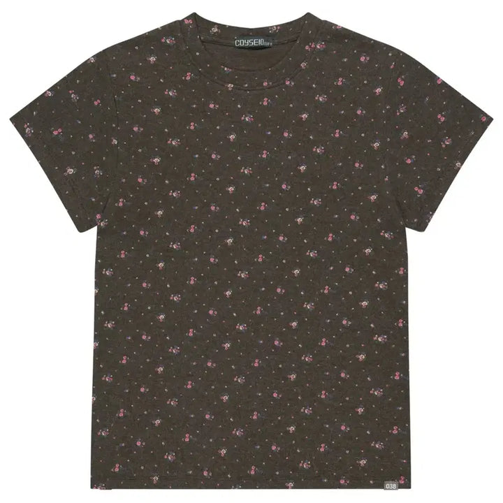 [BUNJANG] KOSEIO Flower Plain T-Shirt / 코이세이오038 FLOWER PLAIN T-SHIRT(4.0₩)
