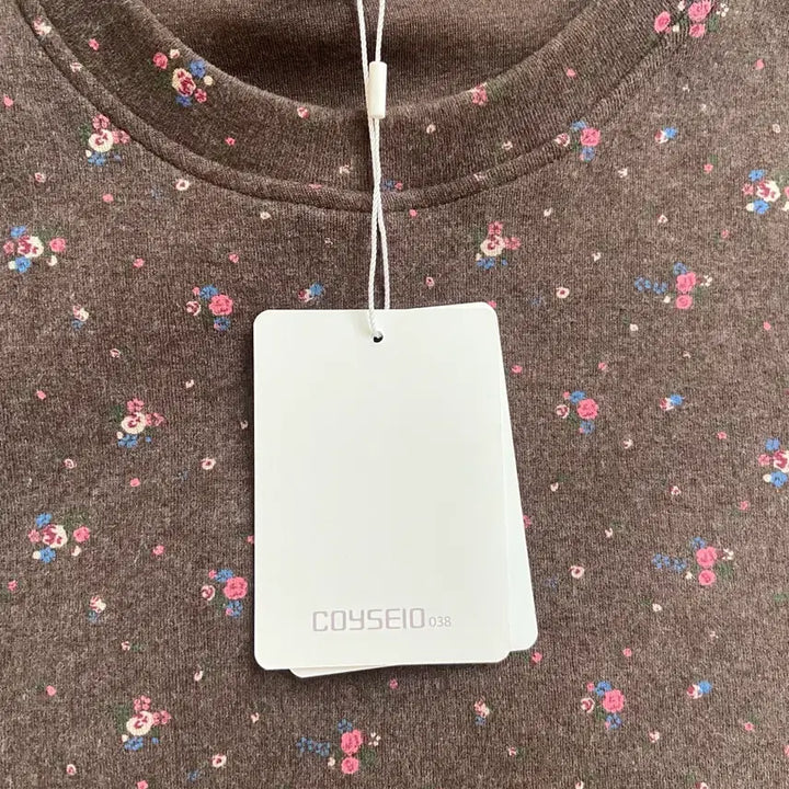 [BUNJANG] KOSEIO Flower Plain T-Shirt / 코이세이오038 FLOWER PLAIN T-SHIRT(4.0₩)