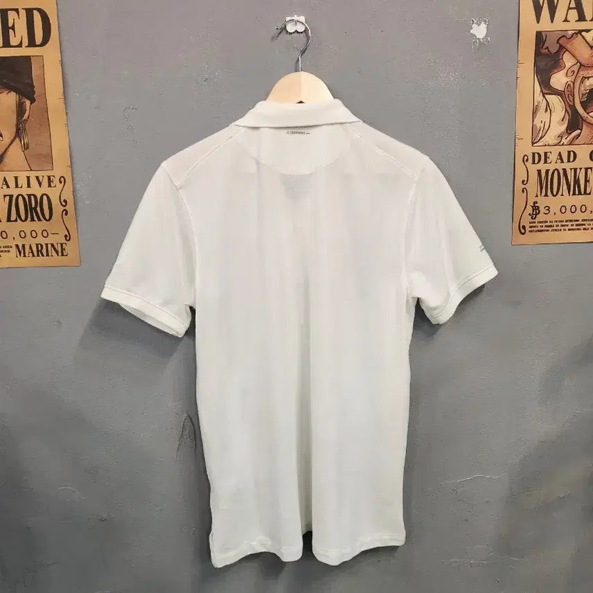 [BUNJANG] Nike White Pattern Polo Shirt / 나이키 화이트 패턴 반팔 폴로티