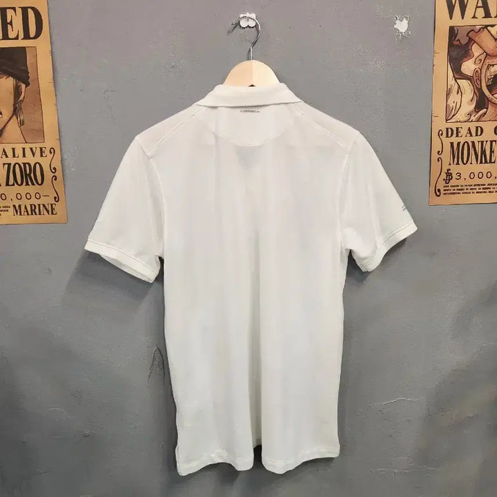 [BUNJANG] Nike White Pattern Polo Shirt / 나이키 화이트 패턴 반팔 폴로티