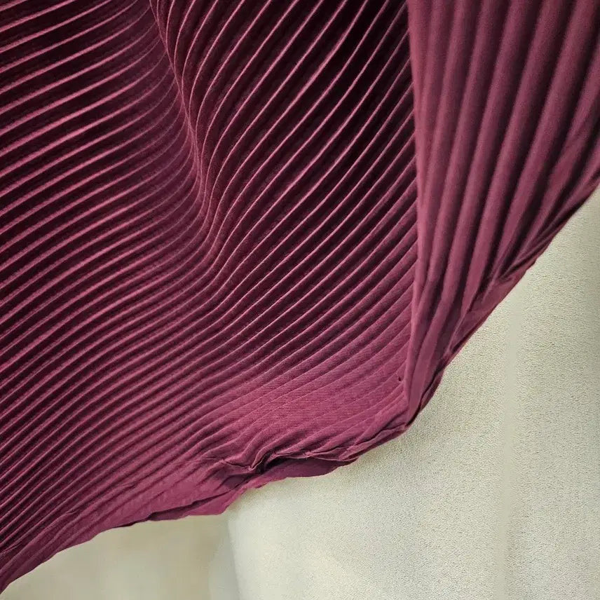 [BUNJANG] ISSEY MIYAKE Cape Style Pleated Blouse / 이세이미야케 ISSEY MIYAKE 여성 반팔 케이프식블라우스 2