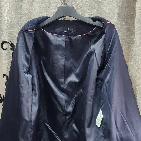 [BUNJANG] G-Cut Tweed Zip-Up Jacket (Size 55) / 지컷 트위드자켓 짚업스타일55