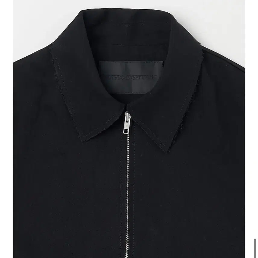 [BUNJANG] Nothing Everthing Blouson Jacket Black / 낫띵에브리띵 블루종 자켓 블랙