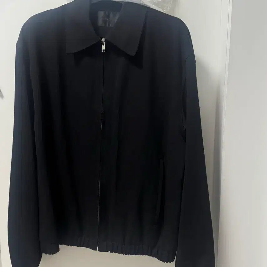 [BUNJANG] Nothing Everthing Blouson Jacket Black / 낫띵에브리띵 블루종 자켓 블랙