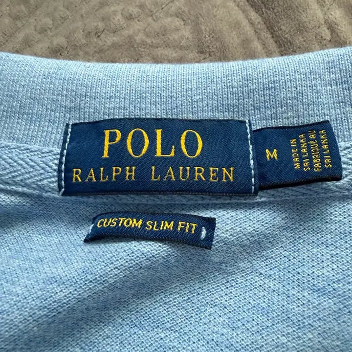 [BUNJANG] Polo Ralph Lauren Custom Slim Fit Polo Shirt / 아울렛)폴로 카라 반팔티 M