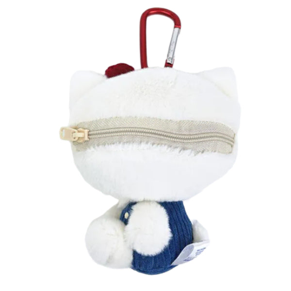 [BUNJANG] Hello Kitty Retro Eco Bag with Carabiner Keychain / [당일발송]키티 에코백 장바구니 고전 레트로 헬로키티 인형 키링 마스코트