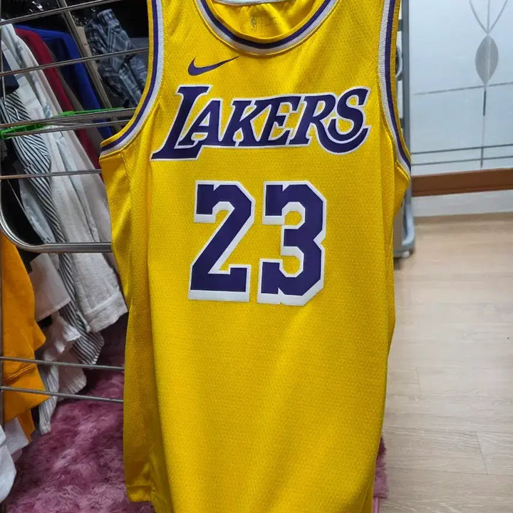 [BUNJANG] Nike Lakers LeBron James Jersey / 나이키 레이커스 23번 농구 유니폼 져지