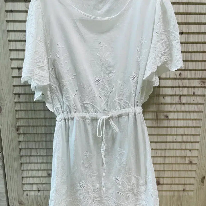 [BUNJANG] Punch Lace Dress (Ivory, Size 55) / (거의새상품)펀칭레이스 원피스(55)