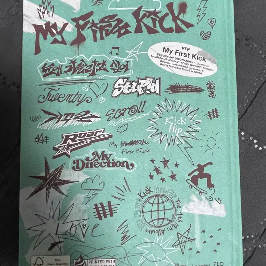 [BUNJANG] Kickflip Mini 4th Album Autographed Non-Sale Edition / [새상품]킥플립 미니4집 비매 싸인 앨범