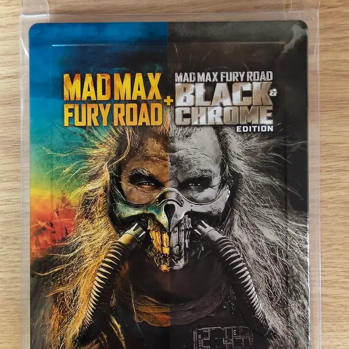 [BUNJANG] Mad Max: Fury Road Black &amp; Chrome Edition Steelbook Blu-ray / 매드 맥스: 퓨리 로드 블랙 &amp; 크롬 에디션 스틸북 블루레이 퓨리오사