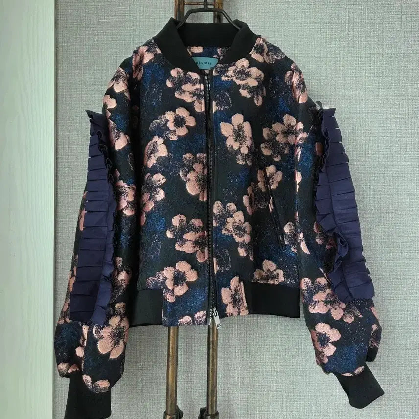 [BUNJANG] Bloomin Frill Bomber Jacket / 블루민 프릴 항공점퍼