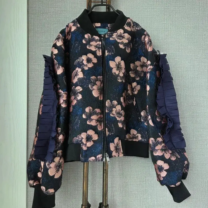 [BUNJANG] Bloomin Frill Bomber Jacket / 블루민 프릴 항공점퍼