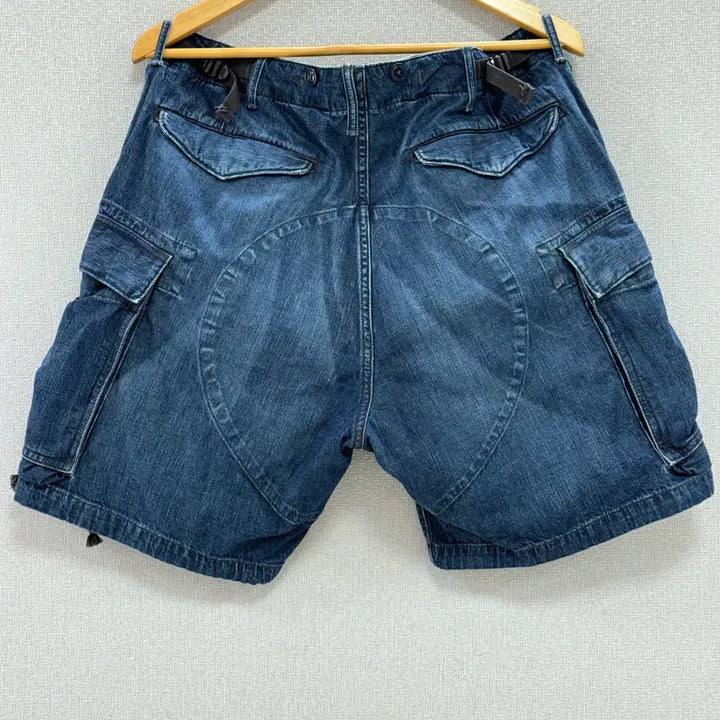 [BUNJANG] RRL Denim Cargo Shorts / 더블알엘 데님 카고 반바지 / 34