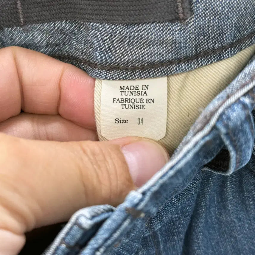 [BUNJANG] RRL Denim Cargo Shorts / 더블알엘 데님 카고 반바지 / 34