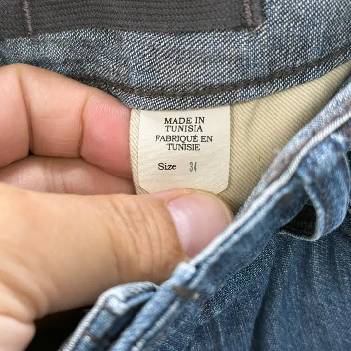 [BUNJANG] RRL Denim Cargo Shorts / 더블알엘 데님 카고 반바지 / 34