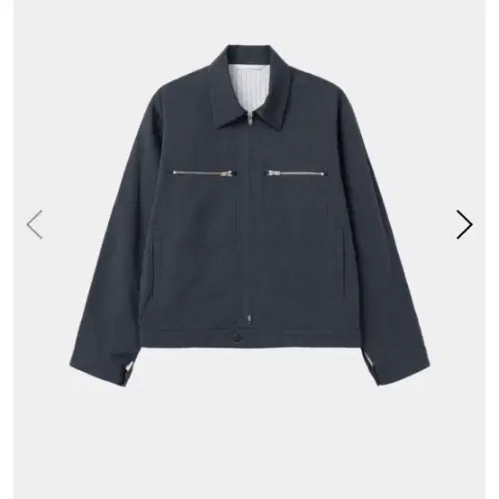 [BUNJANG] Kang Jeongseok French Cycle Jacket Navy Size 48 / 강정석 프렌치 사이클 자켓 네이비 48사이즈