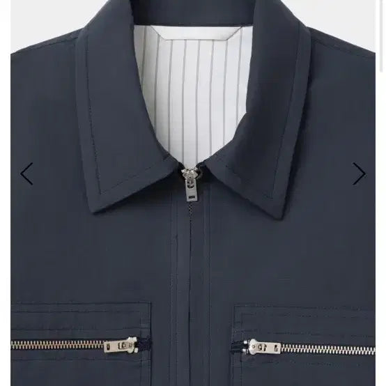 [BUNJANG] Kang Jeongseok French Cycle Jacket Navy Size 48 / 강정석 프렌치 사이클 자켓 네이비 48사이즈