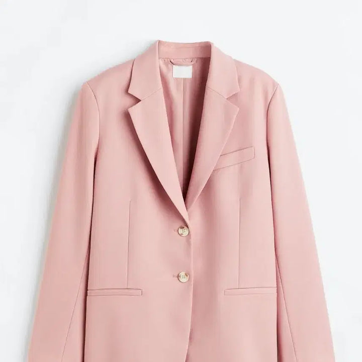 [BUNJANG] H&amp;M Pink Blazer Jacket (Size M) / H&amp;M 핑크 블레이저 자켓 (사이즈 M)