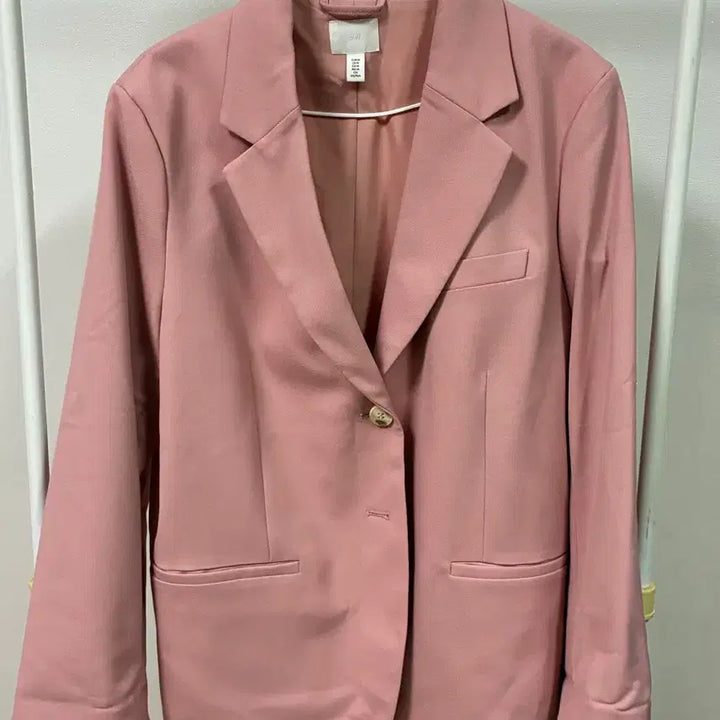 [BUNJANG] H&amp;M Pink Blazer Jacket (Size M) / H&amp;M 핑크 블레이저 자켓 (사이즈 M)