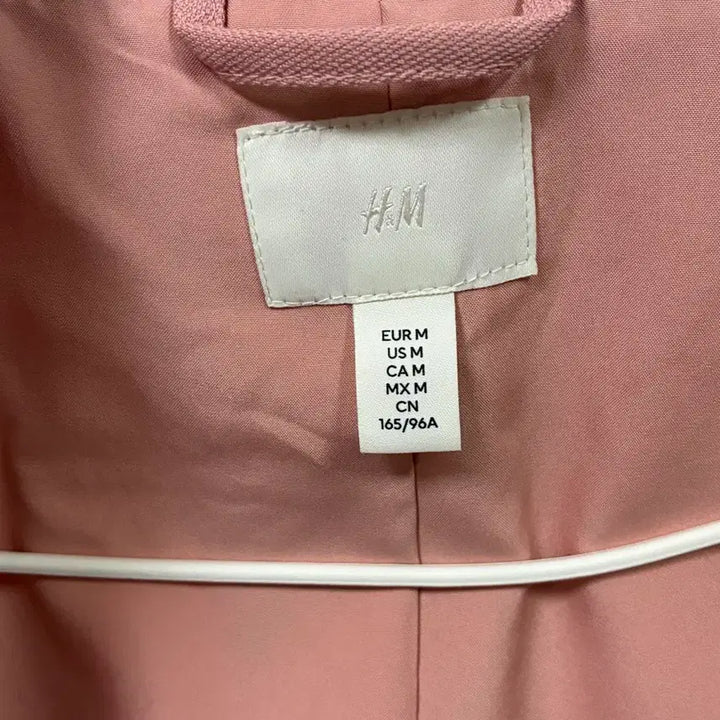 [BUNJANG] H&amp;M Pink Blazer Jacket (Size M) / H&amp;M 핑크 블레이저 자켓 (사이즈 M)
