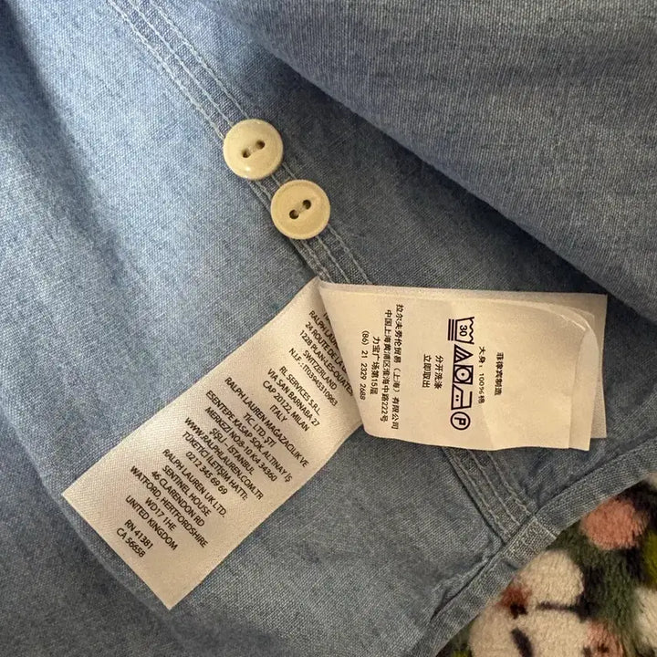 [BUNJANG] Polo Chambray Shirt / 폴로 샴브레이 셔츠