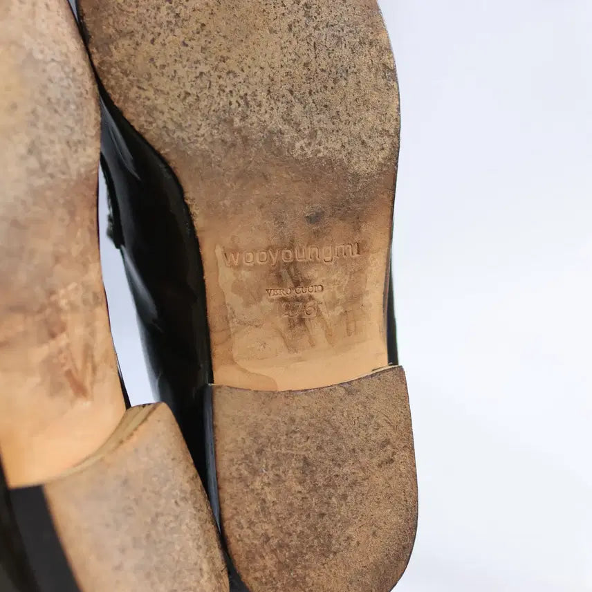 [BUNJANG] Wooyoungmi Leather Loafers / 우영미 가죽 로퍼 발끝에서 분위기 만드는 놈 270~275