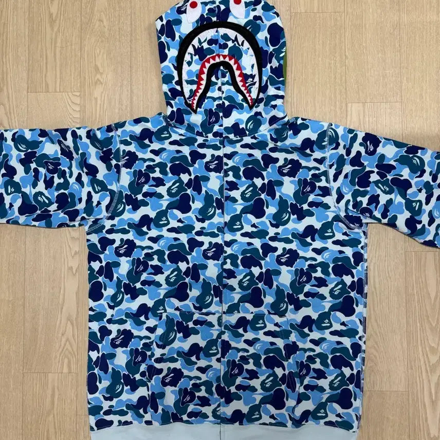 [SOLD OUT] 베이프 ABC 샤크 후드집업