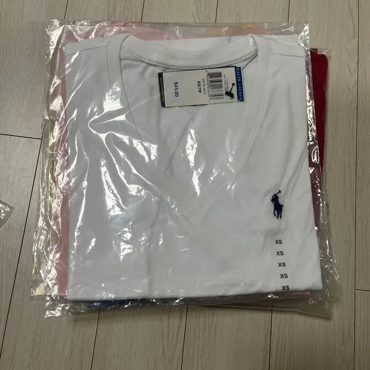 [BUNJANG] 폴로 랄프로렌 여성 브이넥반팔티 / 폴로 랄프로렌 여성 브이넥반팔티
