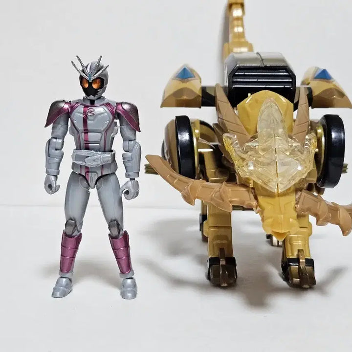 [BUNJANG] YouCanDo Rising Dragon &amp; Lightning Eagle Junk Action Figure / 급전택포)전용액션피규어X)유캔도 슈퍼 라이징 드래곤+라이트닝 이글 정크품