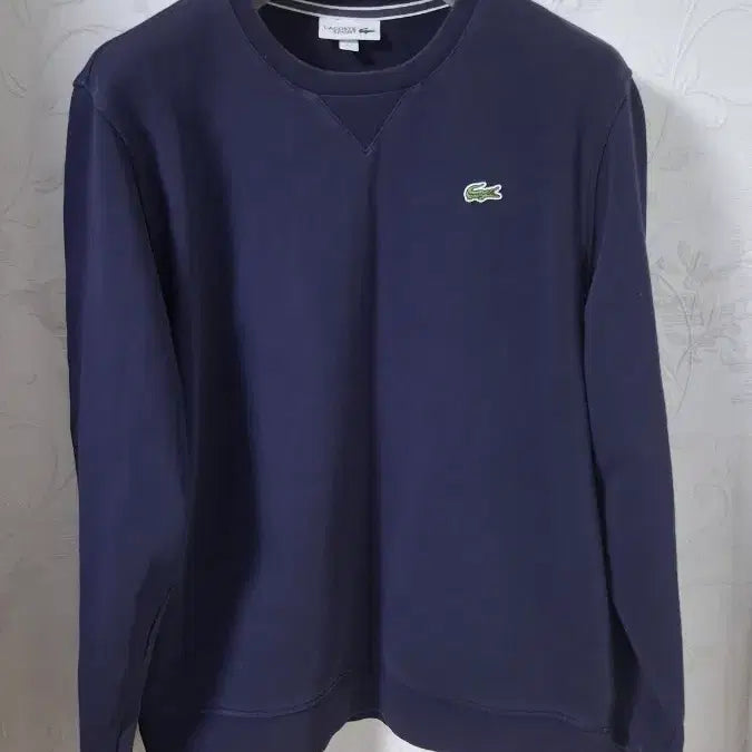 [SOLD OUT] (정품) 라코스테 크루넥 맨투맨 100 브이인서트 A급