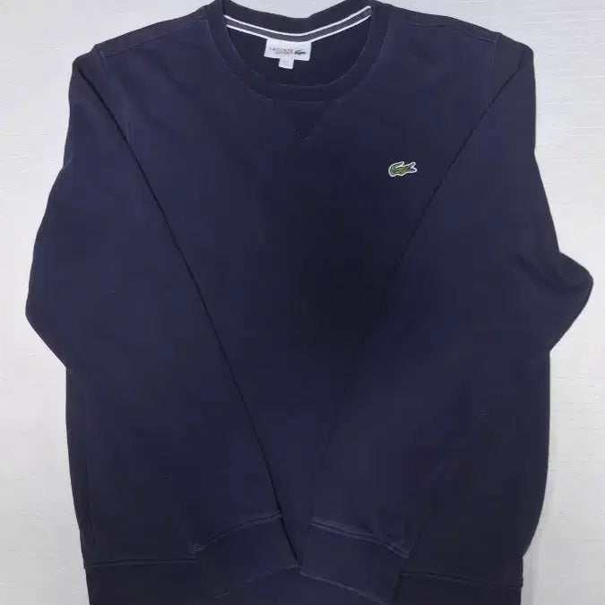 [SOLD OUT] (정품) 라코스테 크루넥 맨투맨 100 브이인서트 A급