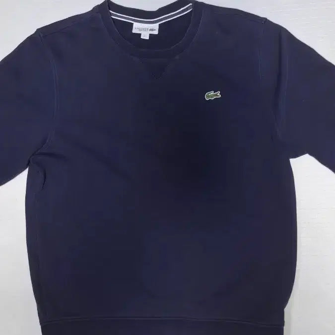 [SOLD OUT] (정품) 라코스테 크루넥 맨투맨 100 브이인서트 A급