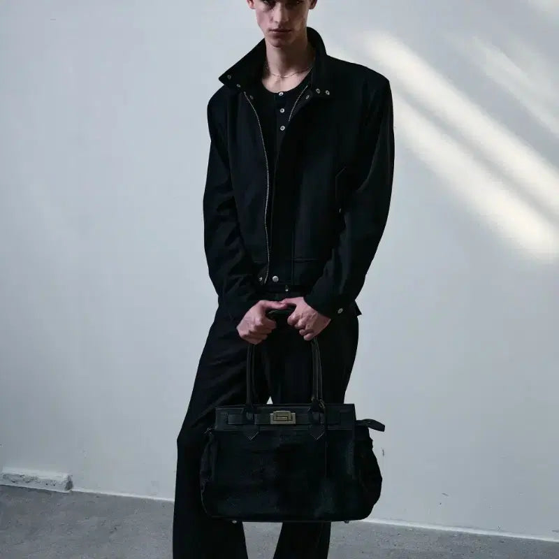 [BUNJANG] HELET RUSTAM Wool Harrington Jacket (L) / 헬렛 HELET RUSTAM WOOL HARRINGTON 자켓 L