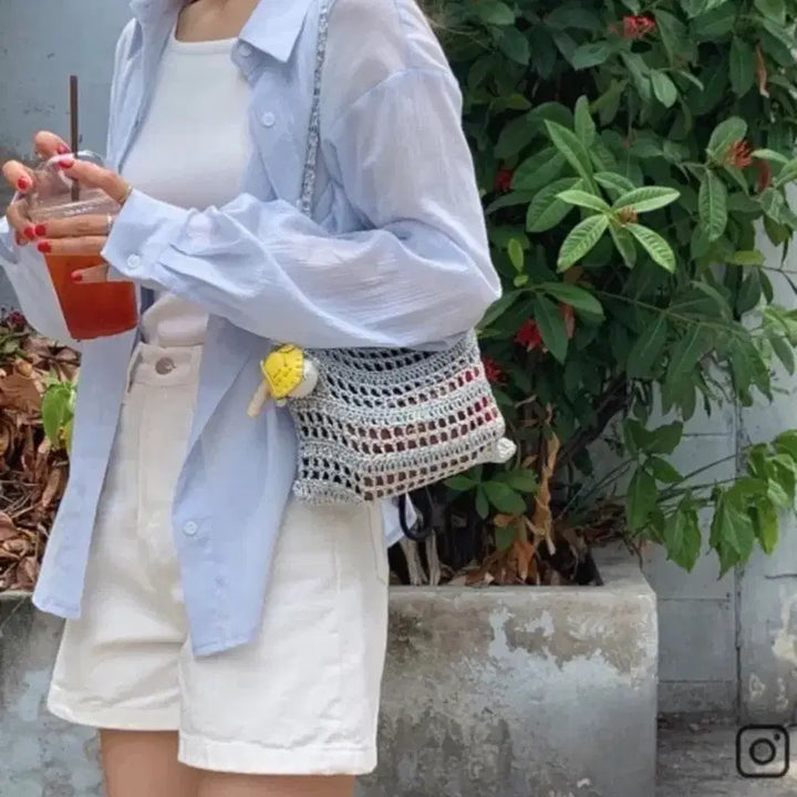 [BUNJANG] Gemma World A-Line White Shorts (M) / 젬마월드 A라인 3.5부 반바지 흰색(M)새상품
