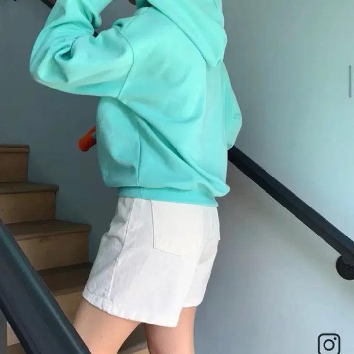 [BUNJANG] Gemma World A-Line White Shorts (M) / 젬마월드 A라인 3.5부 반바지 흰색(M)새상품