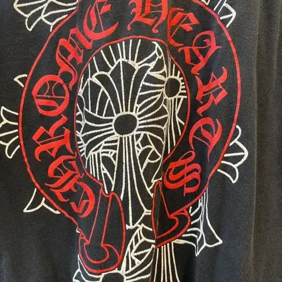 [BUNJANG] Chrome Hearts Horseshoe Cemetery T-shirt / 크롬하츠 말발굽 세메터리