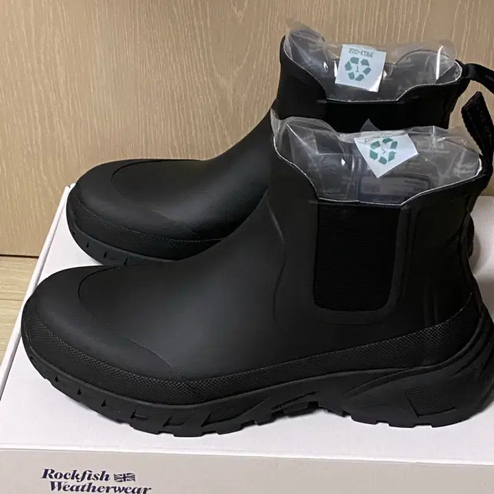 [BUNJANG] Rockfish Weatherwear Rain Boots Black / 락피쉬 웨더웨어 레인부츠 블랙 280-285 극미중고