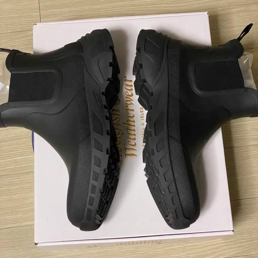 [BUNJANG] Rockfish Weatherwear Rain Boots Black / 락피쉬 웨더웨어 레인부츠 블랙 280-285 극미중고