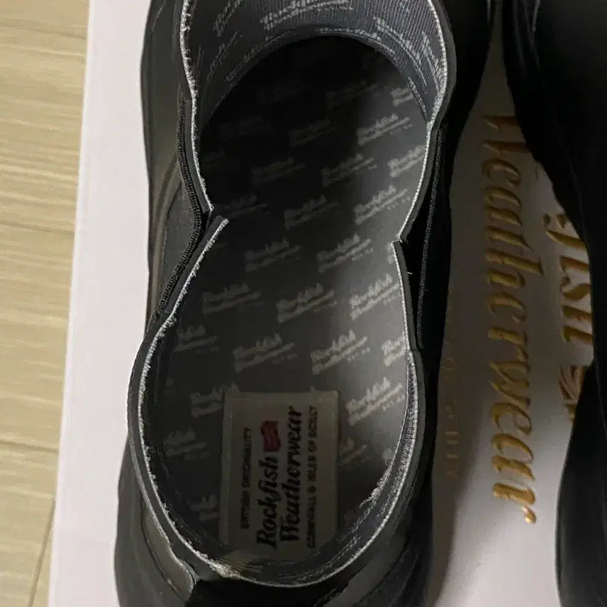 [BUNJANG] Rockfish Weatherwear Rain Boots Black / 락피쉬 웨더웨어 레인부츠 블랙 280-285 극미중고