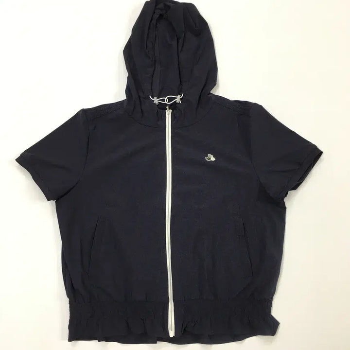 [SOLD OUT] 66사이즈 블랙앤화이트 반팔 점퍼 자켓