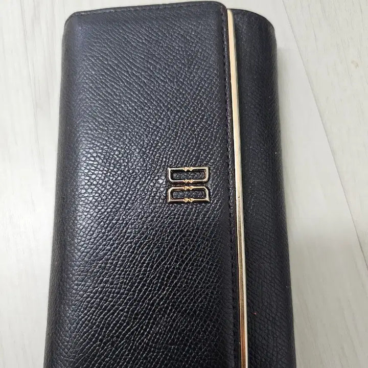 [BUNJANG] Daks Black Leather Bi-fold Wallet / 닥스 반지갑
