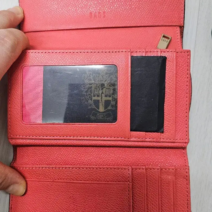 [BUNJANG] Daks Black Leather Bi-fold Wallet / 닥스 반지갑