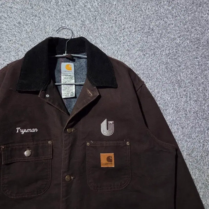 [BUNJANG] Carhartt Michigan Chore Coat XL / 칼하트 브라운 미시건 초어 코트 XL