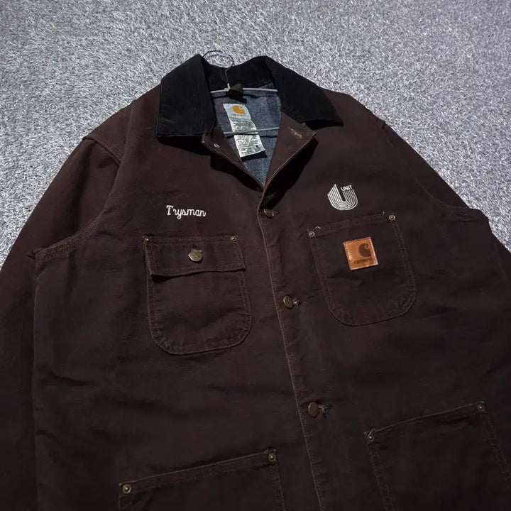 [BUNJANG] Carhartt Michigan Chore Coat XL / 칼하트 브라운 미시건 초어 코트 XL