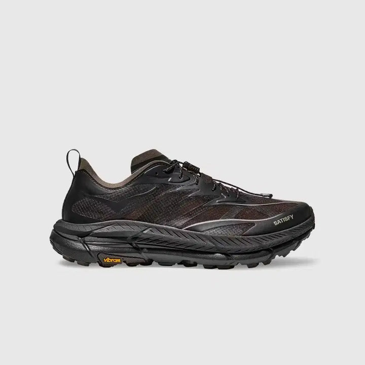 [BUNJANG] Hoka x Satisfy Mafate Speed 4 Light Coffee Running Shoes / 호카 X 새티스파이 마파테 스피드4 라이트 커피 280