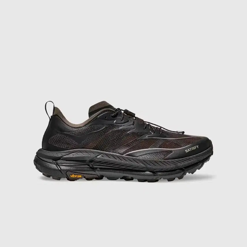 [BUNJANG] Hoka x Satisfy Mafate Speed 4 Light Coffee Running Shoes / 호카 X 새티스파이 마파테 스피드4 라이트 커피 280