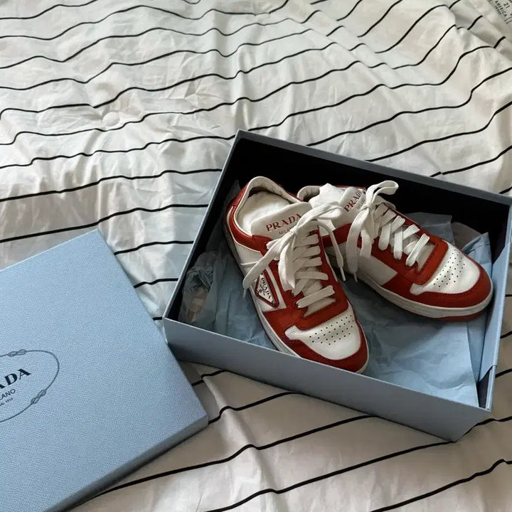 [BUNJANG] Prada Downtown Sneakers 38 / 프라다 다운타운 스니커즈 38