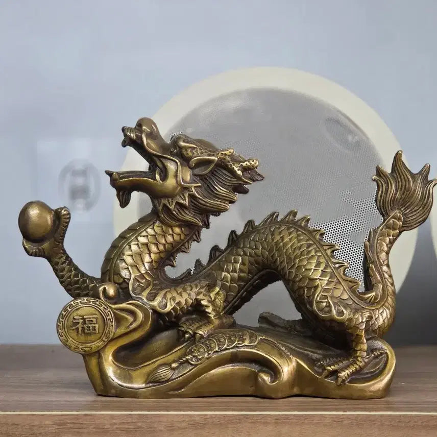 [BUNJANG] Brass Dragon Sculpture / 황동 용조각상