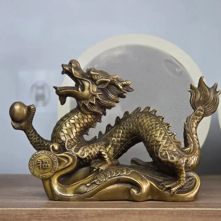 [BUNJANG] Brass Dragon Sculpture / 황동 용조각상